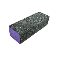 Шлифовочный блок для ногтей фиолетовый 80/180