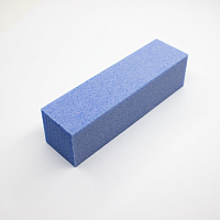 Шлифовочный блок для ногтей синий 100/180