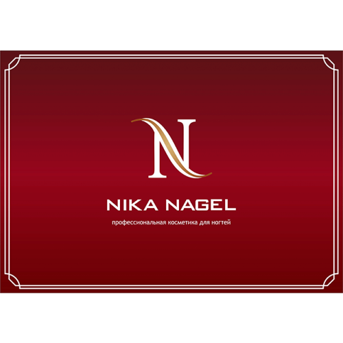 Фирменный коврик Nika Nagel №5 (красный, лого по середине)
